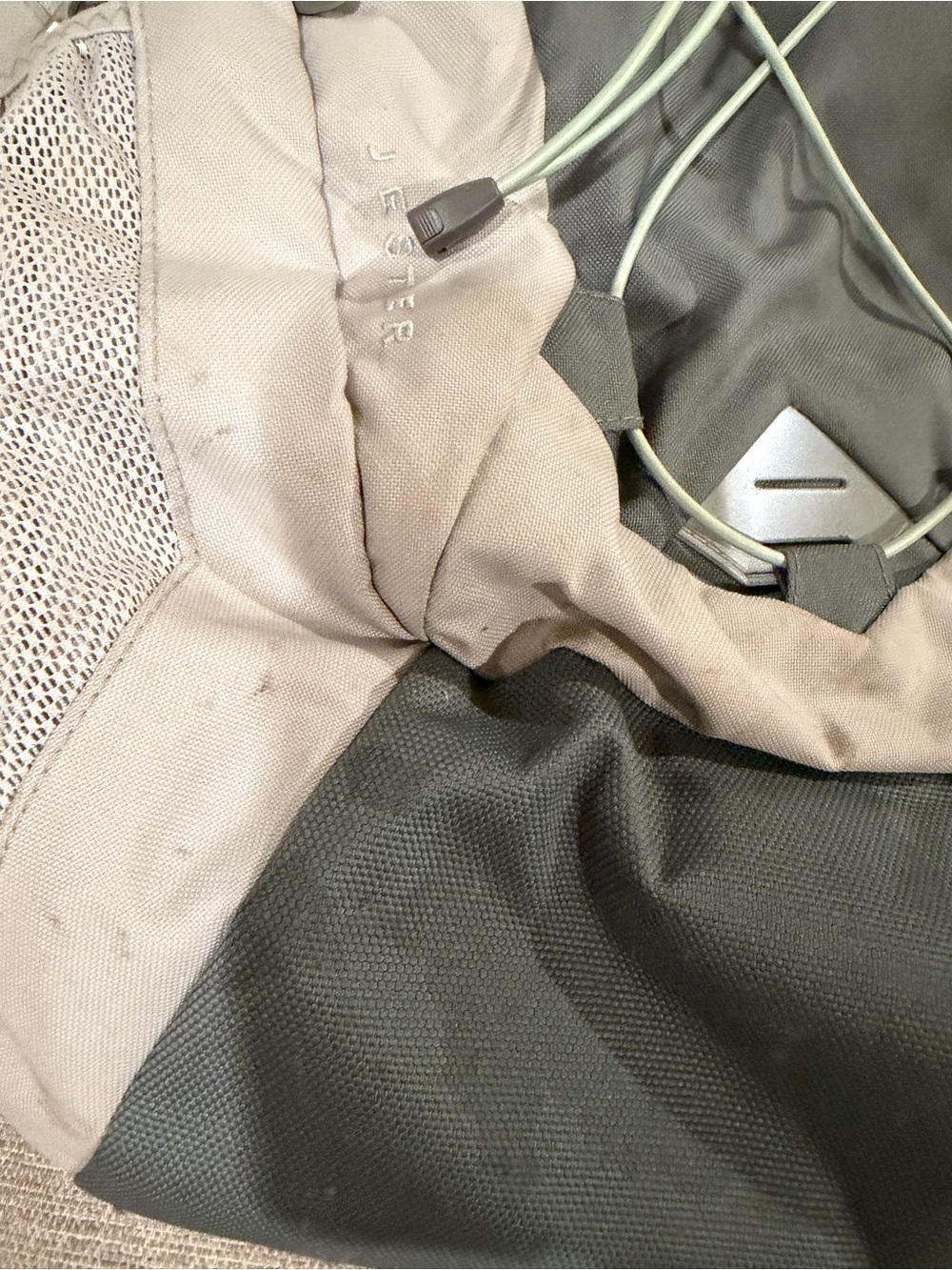 The North Face Light Gray & Mint Green Daypack - Picture 4 of 5